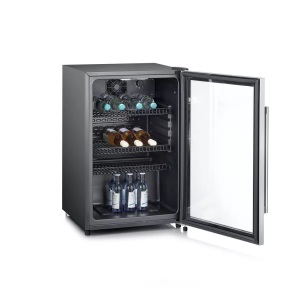 Severin, Severin FKS8840 Kühlschrank Schwarz rechts, Severin - Fks8840, One Size, Transparent
