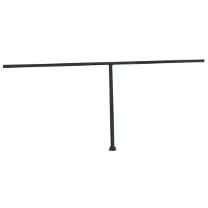 vidaXL, vidaXL Stützen für Markisen Anthrazit 600x245 cm Eisen, vidaXL Stützen für Markisen Anthrazit 600x245 cm Eisen