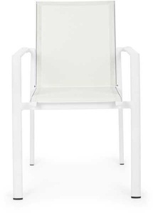 mutoni Garten Deluxe, Garten Armlehnstuhl Konnor weiss, Garten Armlehnstuhl Konnor weiss