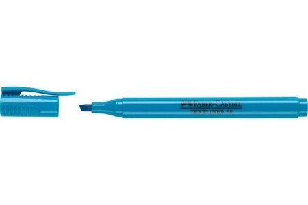 Faber-Castell, FABER-CASTELL Textmarker 38 1-4mm 157751 blau
