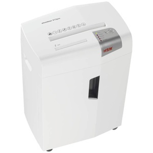 HSM, HSM Aktenvernichter mit Autofeed 12pro Partikelschnitt Sicherheitsstufe P-5 13 Blatt, HSM shredstar X12pro Aktenvernichter 12 Blatt CD-Vernichtung, Partikelschnitt 2 x 15 mm P-5 26 l Vernichtet auch