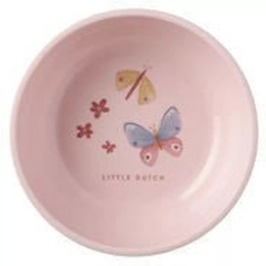Mepal, MEPAL Kinderschale mio - flowers & butterflies, Mepal - Schale MIO - rosa - Polypropylen - 12.7/12.7/4.5 cm