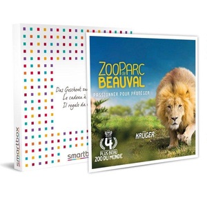 SMARTBOX, Eintritt Für 2 Erwachsene In Den Zooparc De Beauval Für 2022 - Geschenkbox Unisex, Eintritt für 2 Erwachsene in den ZooParc de Beauval für 2023