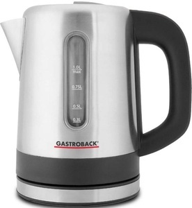 Gastroback, Gastroback Wasserkocher Design Mini 1, Gastroback Wasserkocher Design Mini 1 l, Silber