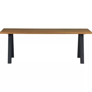 mutoni casual, Esstisch Tablo Outdoor Holz FSC mit A-Beinen Metall 210x81, Esstisch Tablo Outdoor Holz FSC mit A-Beinen Metall 210x81