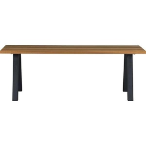 mutoni casual, Esstisch Tablo Outdoor Holz FSC mit A-Beinen Metall 210x81, Esstisch Tablo Outdoor Holz FSC mit A-Beinen Metall 210x81