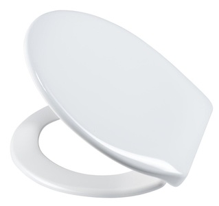 Diaqua, DIAQUA WC Sitz FORMICA, Diaqua WC-Sitz Formica Slow-Down Weiss | 37 × 44 cm