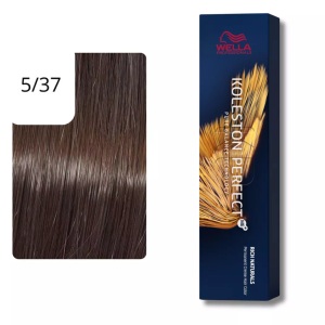 Wella Professionals, Wella Professionals Color Kolestone Perfect ME+ RICH NATURALS 5/37 hellbraun gold-braun 60ml, Wella Professionals Koleston Perfect Me+ Rich Naturals 5/37 hellbraun gold-braun - 60ml