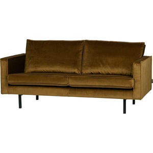 mutoni casual, Sofa Rodeo 2.5 Sitzer Velvet Honiggelb