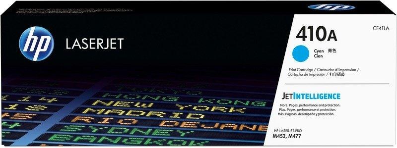 Hp, HP 410A Toner Cyan 2300 Seiten (Cf411A), HP 410A Original Tonerkartusche CF411A Cyan