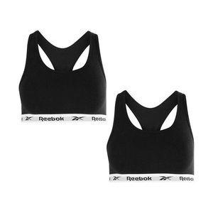 2-pack Crop Top Frankie Damen Schwarz M