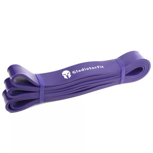 Gladiatorfit, GladiatorFit Elastische Widerstandsbinde aus Latex Fitnessband, GladiatorFit - Elastische Widerstandsbinde aus Latex One Size, Violett
