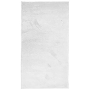 vidaXL, vidaXL Teppich OVIEDO Kurzflor Grau 80x150 cm