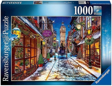 Ravensburger, Puzzle Weihnachtszeit (1000Teile), Ravensburger Puzzle »Weihnachtszeit 1000T«, (1000 tlg.)