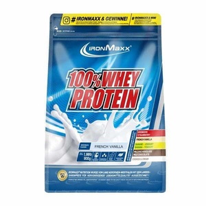 Ironmaxx, ironMaxx 100% Whey Protein 900g Beutel - French Vanilla, ironMaxx 100% Whey Protein 900g Beutel - French Vanilla