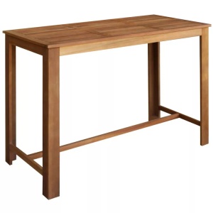 Diverse Hardware, Bartisch Akazienholz Massiv 150 x 70 x 105 cm, vidaXL Bartisch Massivholz Akazie 150x70x105 cm