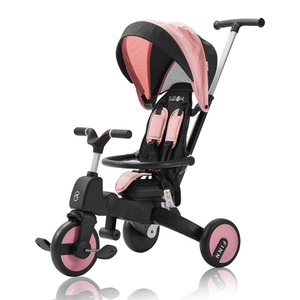 FableKids, Dreirad 7in1 Kinderdreirad Kinder Lenkstange Fahrrad Baby Kinderwagen Unisex ONE SIZE, FableKids - Dreirad 7in1 Kinderdreirad Kinder Lenkstange Fahrrad Baby Kinderwagen, One Size