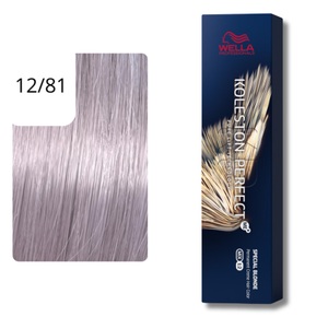 Wella Professionals, Wella Professionals Color Kolestone Perfect ME+ SPECIAL BLONDE 12/81 special blonde perl-asch 60ml, Wella Koleston Perfect Me+ Pure Naturals Haarfarbe 60 ml Special Blonde Haarfarbe: 12/81 special blonde perl-asch