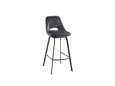 Vente-unique, Barhocker 2erSet Samt Metall KELINE Barhocker 2erSet Samt Metall KELINE, 
