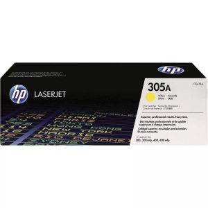 Hp, Original Tintenpatrone gelb HP No. 305A, CE412A, HP 305A Gelb CE412A Toner