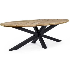 mutoni Garten Deluxe, Gartentisch Palmdale oval 240x110 carbon, Gartentisch Palmdale oval 240x110 carbon
