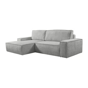 Pascal Morabito, PASCAL MORABITO - Ecksofa mit Schlaffunktion BoucléStoff Ecke Links AMELIA von One Size, Grau, PASCAL MORABITO - Ecksofa mit Schlaffunktion BoucléStoff Ecke Links AMELIA von One Size, Grau