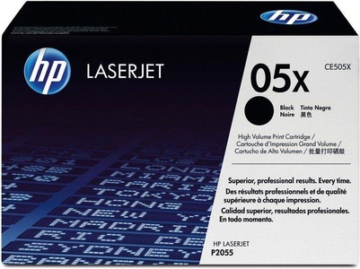 Hp, Original Tonerpatrone schwarz HP No. 05X, CE505X, Hewlett Packard Toner, schwarz, No.05X, CE505X, (6'500 Seiten)