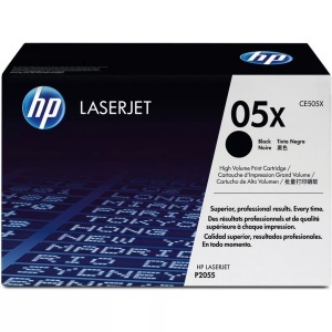 Hp, Original Tonerpatrone schwarz HP No. 05X, CE505X, Hewlett Packard Toner, schwarz, No.05X, CE505X, (6'500 Seiten)