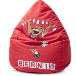 SITTING POINT, Sitzsack FCB Berni Sitzsack FCB Berni, Sitting Point - Sitzsack FCB Berni, One Size, Gelb