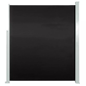 Diverse Hardware, Terrassenmarkise Seitenmarkise 160 x 300 cm Schwarz, vidaXL Seitenmarkise 160x300 cm Schwarz