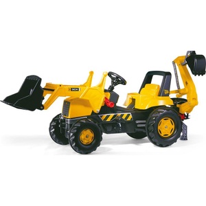 ROLLY TOYS, JCB Trac Backhoe-Loader, 
