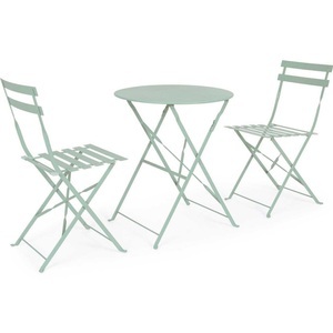 mutoni lifestyle, Bistro-Sitzgruppe Wissant Tiffany (3er-Set), Bistro-Sitzgruppe Wissant Tiffany (3er-Set)