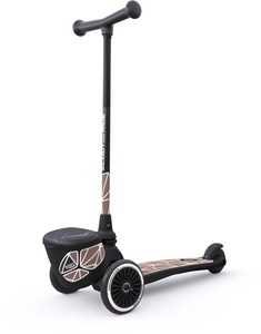 Scoot and Ride, Scoot and Ride Highwaykick 2 Lifestyle Brown Lines Scooter, Scoot and Ride - Mini Highwaykick 2 Lifestyle Brown Lines, One Size, Multicolor