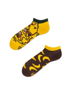 Many Mornings, Monkey Business Sneakersocks - Herren 39-42, 