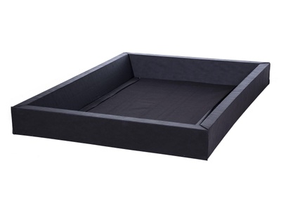 Beliani, Schaumstoffrahmen aus Schaumstoff Klassisch SIMPLE Schaumstoffrahmen aus Schaumstoff Klassisch SIMPLE, Beliani - Schaumstoffrahmen für Wasserbetten aus Schaumstoff SIMPLE, Schwarz
