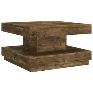 vidaXL, vidaXL Couchtisch Dunkelbraun 60x60x35 cm MDF