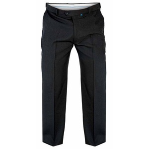 Duke, Kingsize Max D555 Justierbare Taille Hose Herren Schwarz W46, Duke - Kingsize Max D555 justierbare Taille Hose, für Herren, Schwarz, Größe W46
