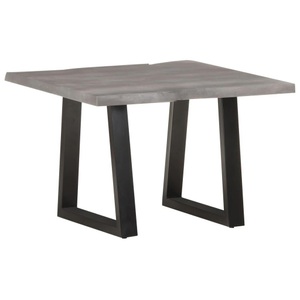 vidaXL, vidaXL Couchtisch mit Baumkanten 60x60x40 cm Massivholz Akazie, vidaXL Couchtisch mit Baumkanten 60x60x40 cm Massivholz Akazie