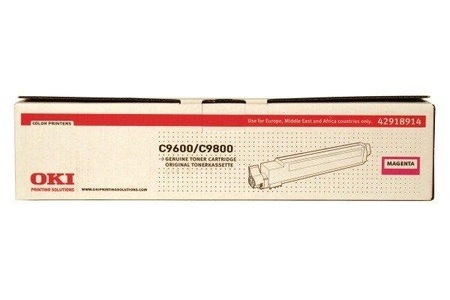 OKI, Toner 42918914, Oki Toner, rot, 42918914, (15`000 Seiten)