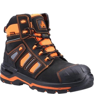 Amblers, Sicherheitsschuhe Radiant, Nubukleder Unisex Schwarz 41, 