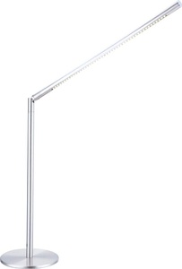 Globo, GLOBO ITANOS Tischleuchte nickel matt, Acryl, nur LED, mit Gelenk, Kabel 1,5m, Schalte, Tischleuchte Itanos