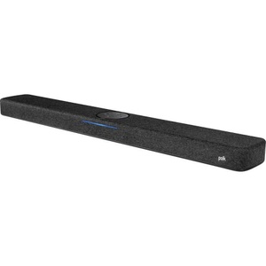 POLK AUDIO, Polk Audio React Soundbar Schwarz Bluetooth®, ohne Subwoofer, Sprachsteuerung, USB, Wandbefestigung, 