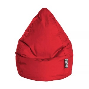 SITTING POINT, Sitzsack BeanBag Brava XXL, Sitzsack BeanBag BRAVA XXL (Farbe: tomate)