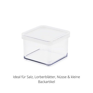 Rotho, Rotho Vorratsdose Premium Loft 0.5 l, Rotho Vorratsbehälter Premium Loft 0.5 l, Transparent
