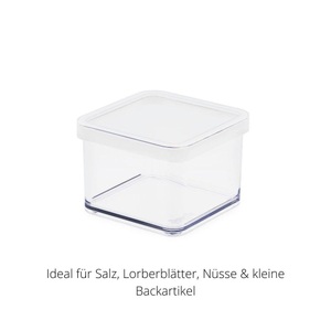 Rotho, Rotho Vorratsdose Premium Loft 0.5 l, Rotho Vorratsbehälter Premium Loft 0.5 l, Transparent