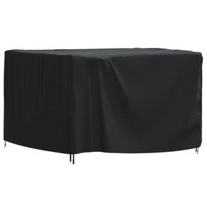 vidaXL, vidaXL Gartenmöbel-Abdeckung Schwarz 135x135x90 cm Wasserdicht 420D, vidaXL Gartenmöbel-Abdeckung Schwarz 135x135x90 cm Wasserdicht 420D