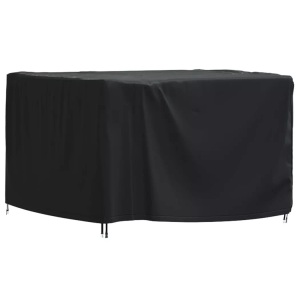 vidaXL, vidaXL Gartenmöbel-Abdeckung Schwarz 135x135x90 cm Wasserdicht 420D, vidaXL Gartenmöbel-Abdeckung Schwarz 135x135x90 cm Wasserdicht 420D