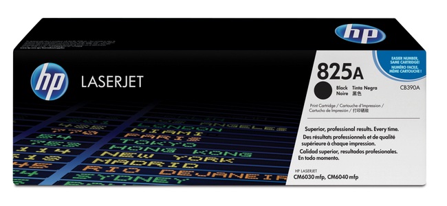 Hp, HP Cartridge schwarz Toner, Hewlett Packard Toner, schwarz, No.825A, CB390A, (19`500 Seiten)