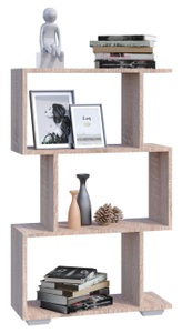 VCM, Holz Raumteiler Stand Regal Bücherregal Deko Bücher Standregal Palusa M Holz Raumteiler Stand Regal Bücherregal Deko Bücher Standregal Palusa M, VCM - Holz Raumteiler Stand Regal Bücherregal Deko Bücher Standregal Palusa M, 60 cm, Sonoma-Eiche