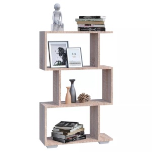 VCM, Holz Raumteiler Stand Regal Bücherregal Deko Bücher Standregal Palusa M Holz Raumteiler Stand Regal Bücherregal Deko Bücher Standregal Palusa M, VCM - Holz Raumteiler Stand Regal Bücherregal Deko Bücher Standregal Palusa M, 60 cm, Sonoma-Eiche